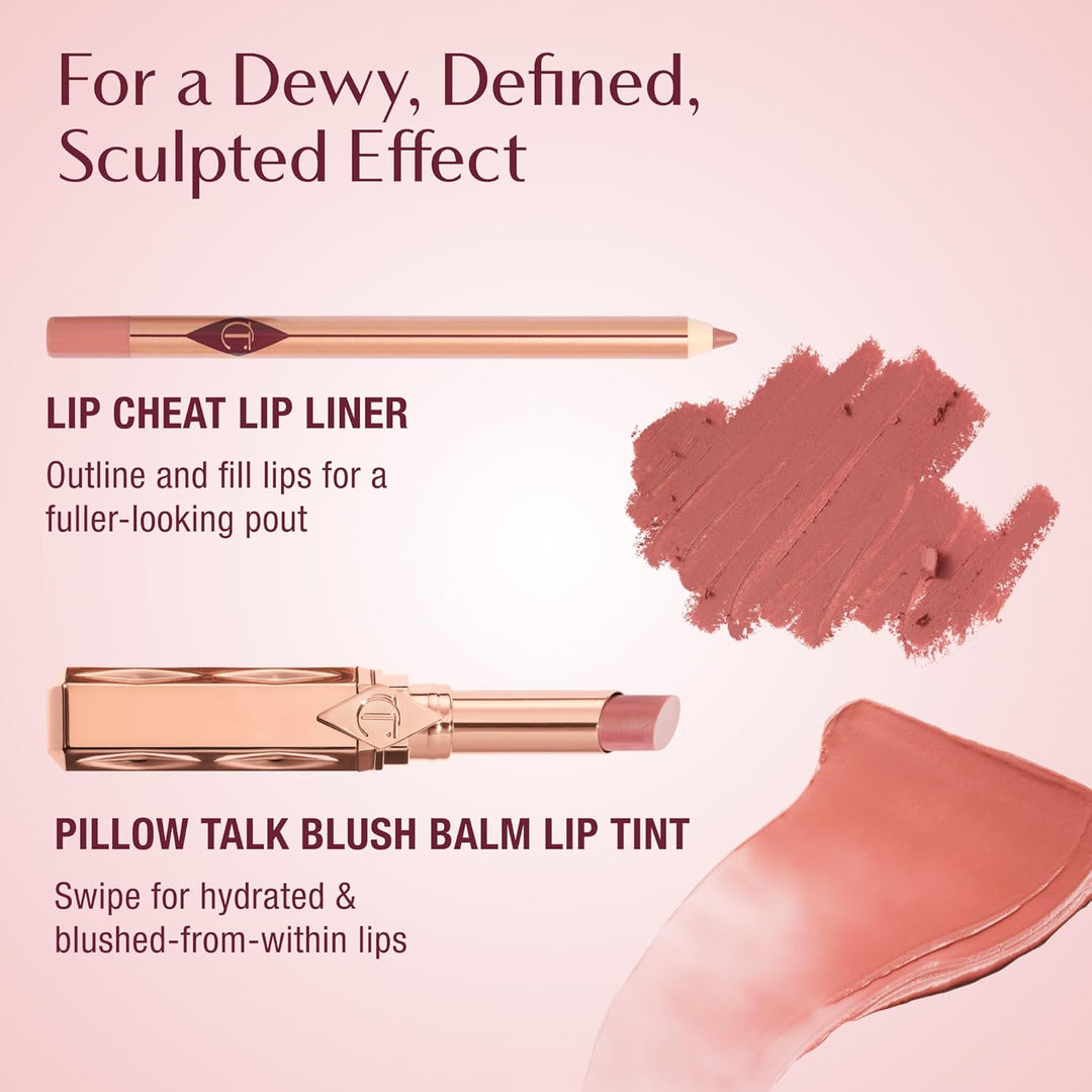 Charlotte Tilbury Pillow Talk Blush Balm Lip Tint - Lápiz labial tr...