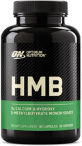Optimum Nutrition Cápsulas HMB, 0.11 oz de beta hidroxi de calcio por porción, 90 unidades