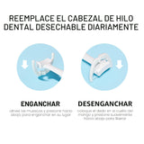 REACH Cabezales de recambio para hilo dental Ultraclean Access, men...