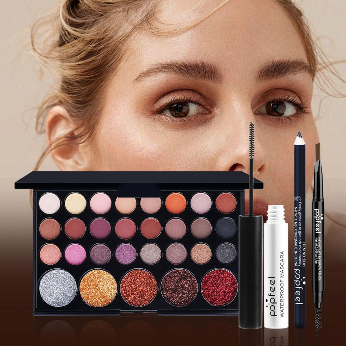 Melearch Caja de maquillaje, regalo surtido sorpresa para festivale...