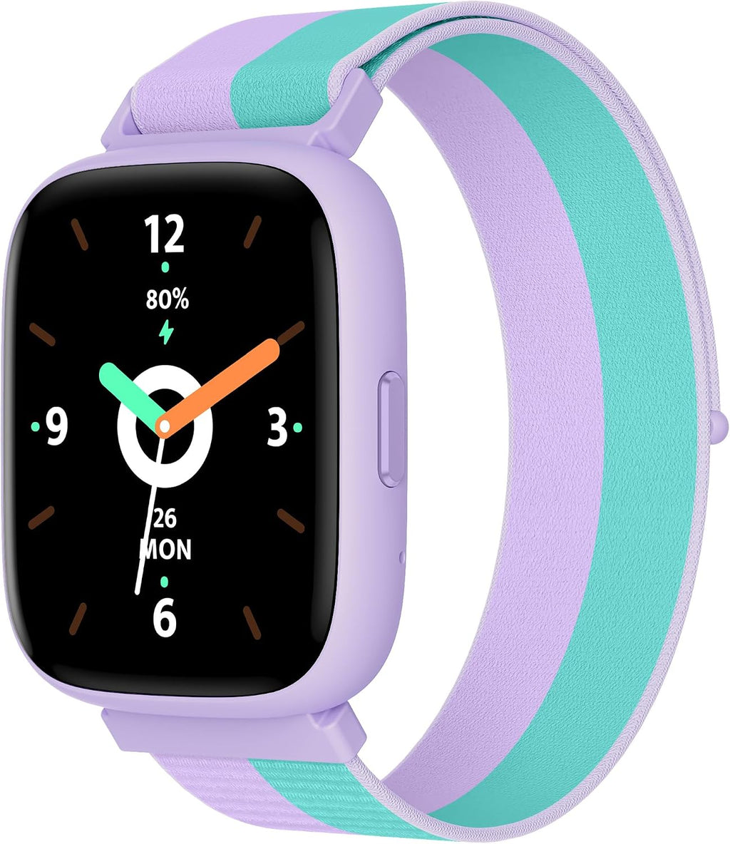 BIGGERFIVE Reloj inteligente para niños, reloj de seguimiento de fitness de