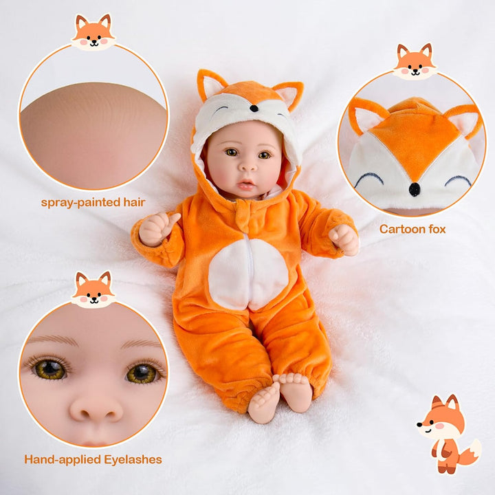 Aori Muñecas de bebé \u2013 Muñeca de la vida real de 17 pulgadas c...