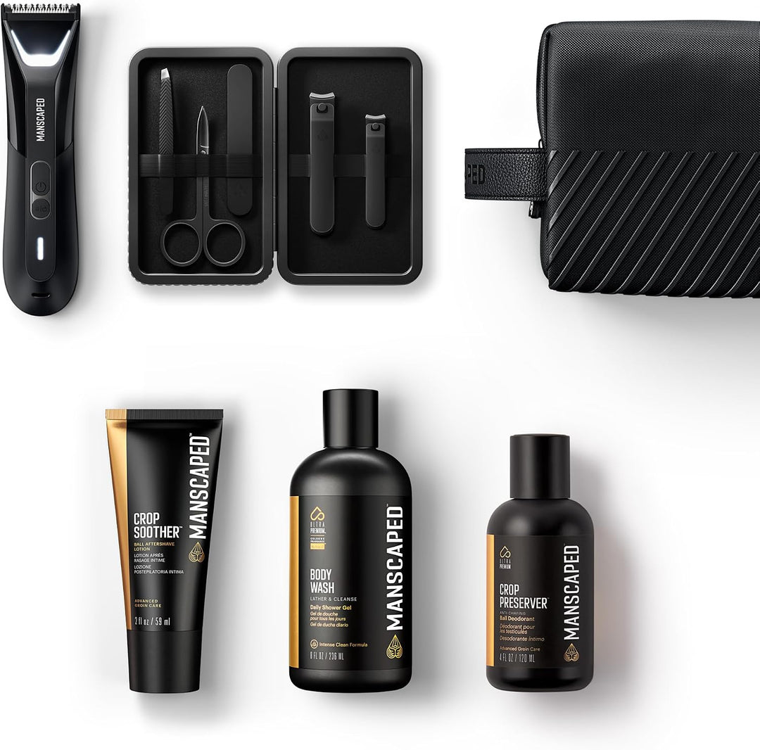 MANSCAPED® The Premier Package 5.0 Ultra, con recortadora de vello...