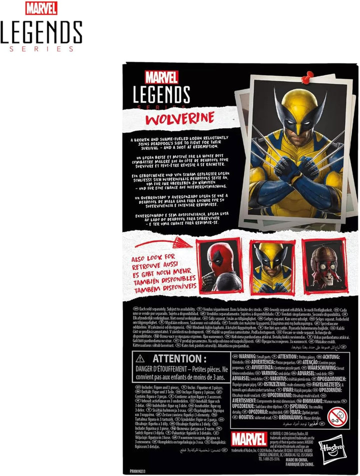 Serie de leyendas de Marvel: Figura de acción coleccionable de 6 pu...