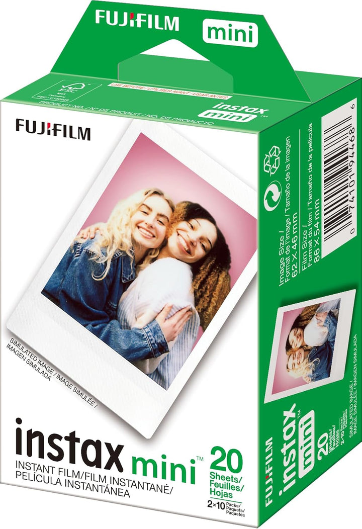 Fujifilm Instax Mini Twin Pack - Paquete de película instantánea (1...