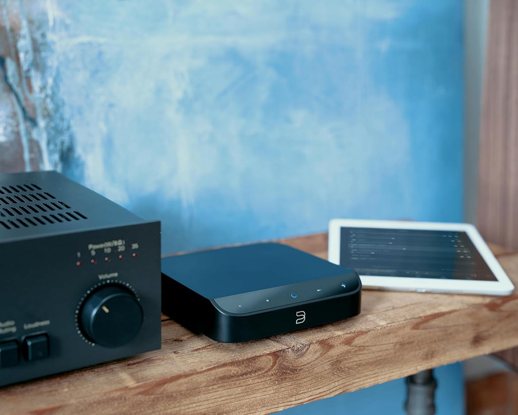 Bluesound Node Nano Transmisor de Música Inalámbrico de Alta Resolución Multihabitación