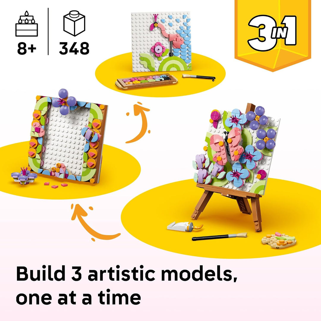 LEGO Creator Pintura decorativa artística floral 3 en 1 31390 | Jug...