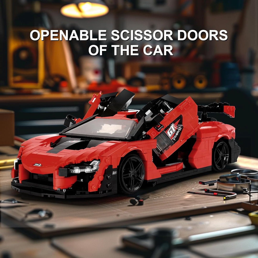 Mould King 10007 Super Car MOC - Kit de bloques de