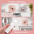 Gueray Reproductor de CD Reproductores de CD portátiles Bluetooth de