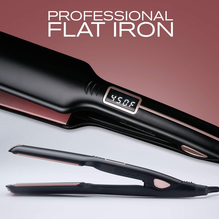Magnifeko Plancha profesional de plancha plana para el cabello, con...
