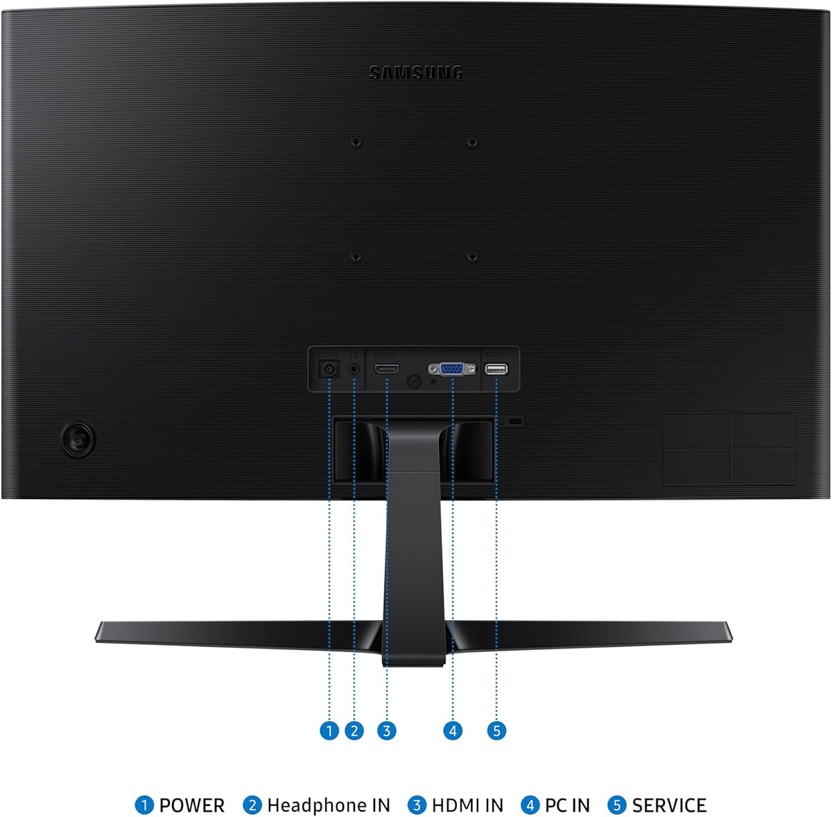 Samsung S3 S36GD Monitor de computadora curvo de 24 pulgadas y 100...