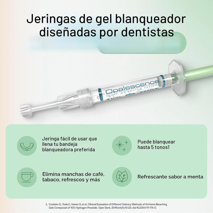 Opalescence Kit de recambio de blanqueamiento dental al 20% (4 jeri...