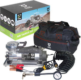 Black Taurus Compresor de aire portátil - Compresor de aire de 12 V...
