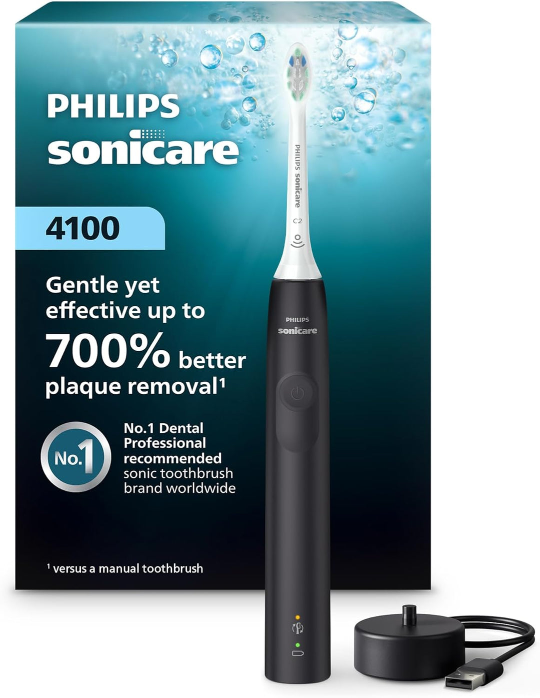Philips Sonicare 4100 HX3681\/24 - Cepillo de dientes eléctrico rec...