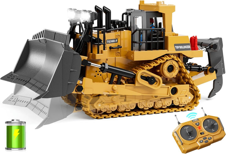 KIDMARKT Juguete de metal a control remoto para niños | Tractor de...