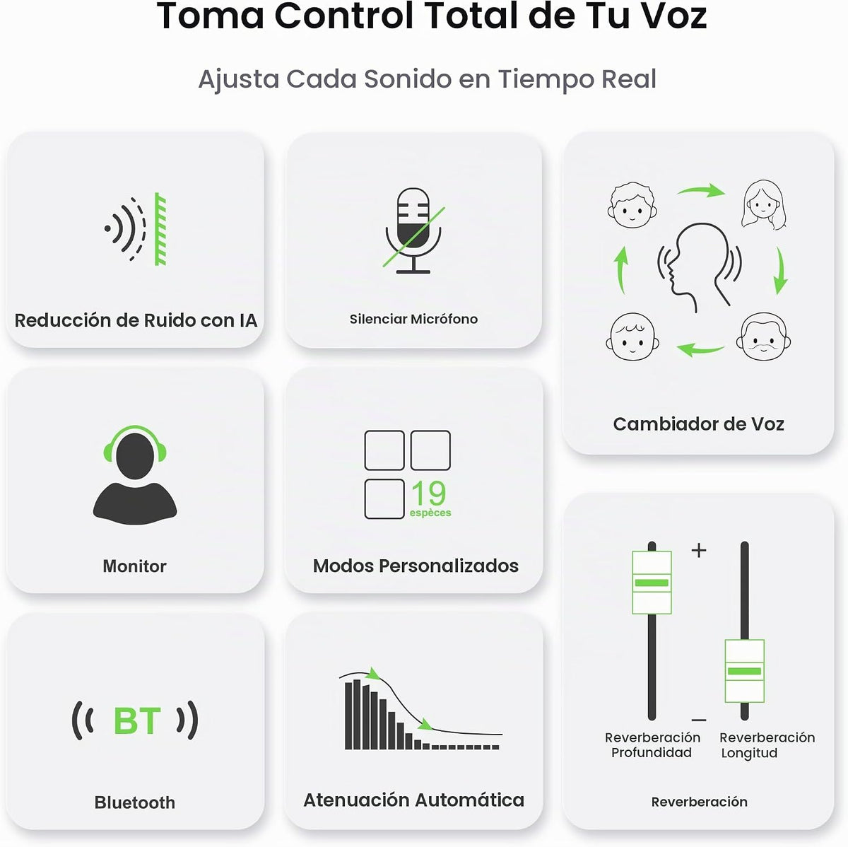 TENLAMP G10 Creator Audio Mixer Bundle con micrófono para streaming
