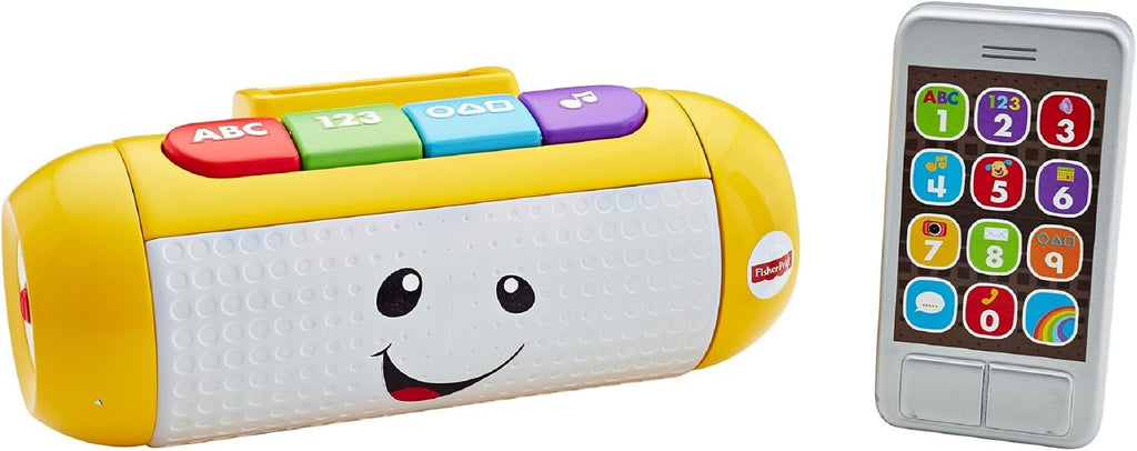 Altavoz Fisher-Price para aprender, con luz, Laugh & Learn