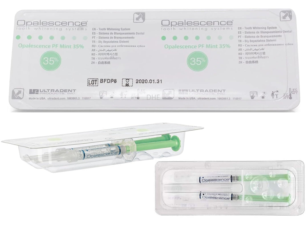 Opalescence 35% CP Mint - Jeringas de gel para blanquear los diente...