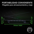 Razer Soporte ajustable para laptop, soporta teléfonos/tabletas de hasta 18