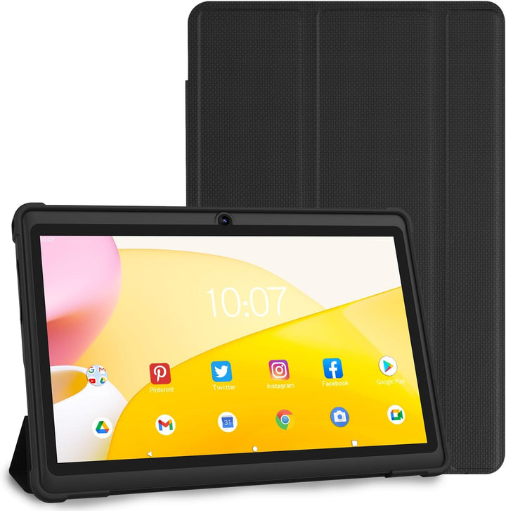 NEWISION Tablet de 7 pulgadas con estuche, tabletas Android de cuat...