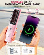 Plancha de pelo inalámbrica E3