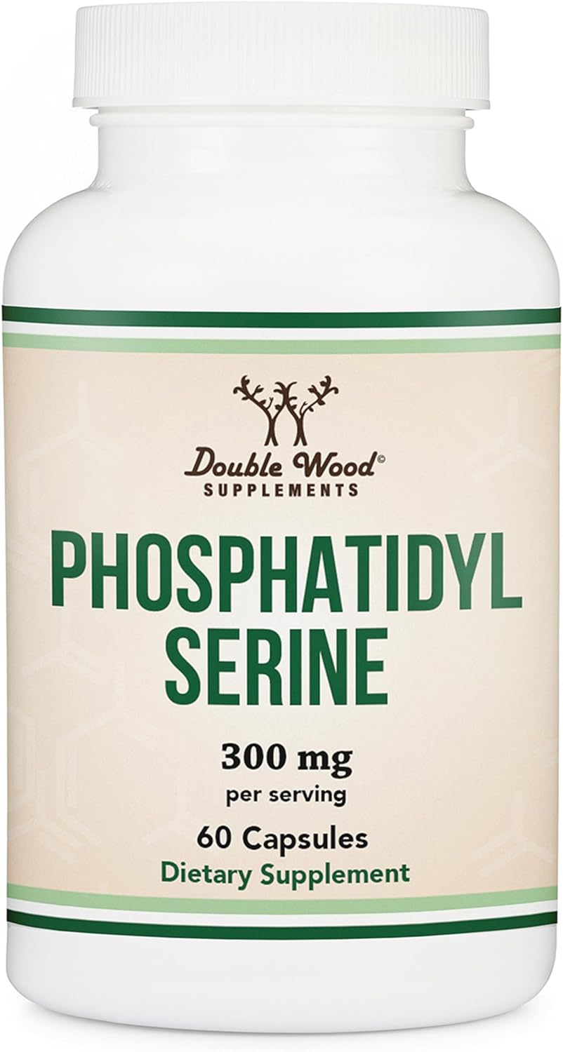 Suplemento de fosfatidilserina de 300 mg por porción, 60 cápsulas (...