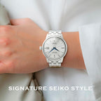 Reloj automático SEIKO para hombre - Presage Cocktail Time - Esfera con patrón