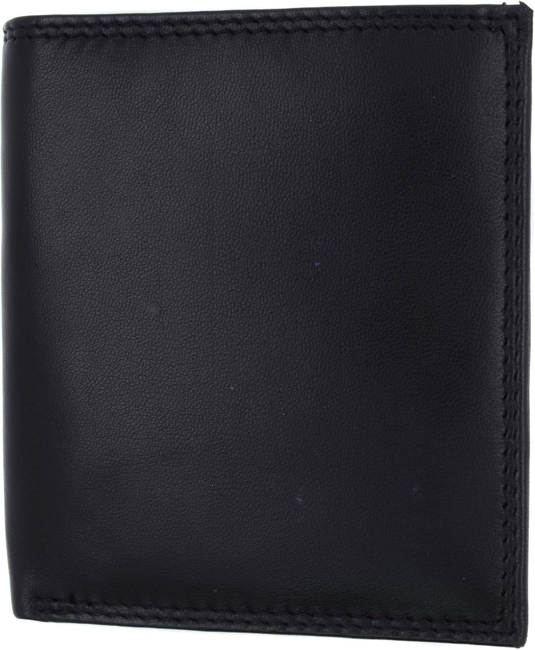 Swiss Marshall Cartera europea de piel de cordero con bloqueo RFID...