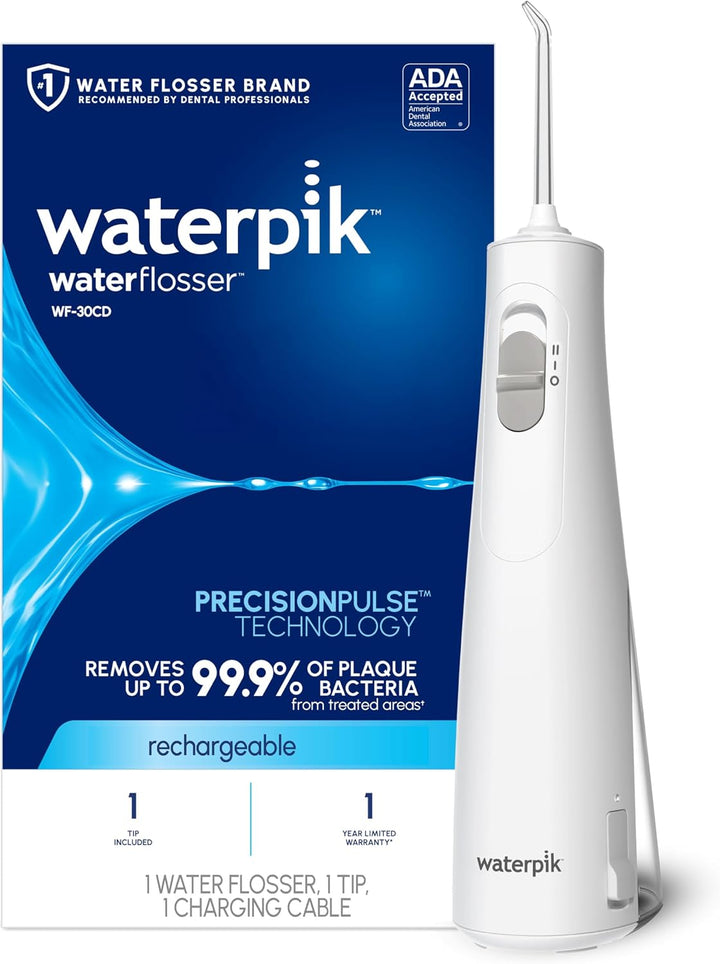 Waterpik - Irrigador inalámbrico 1100 recargable portátil para limp...