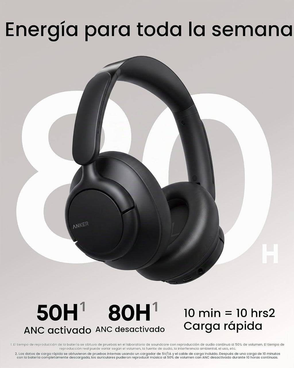 Soundcore by Anker Q31i, auriculares adaptativos con cancelación de ruido
