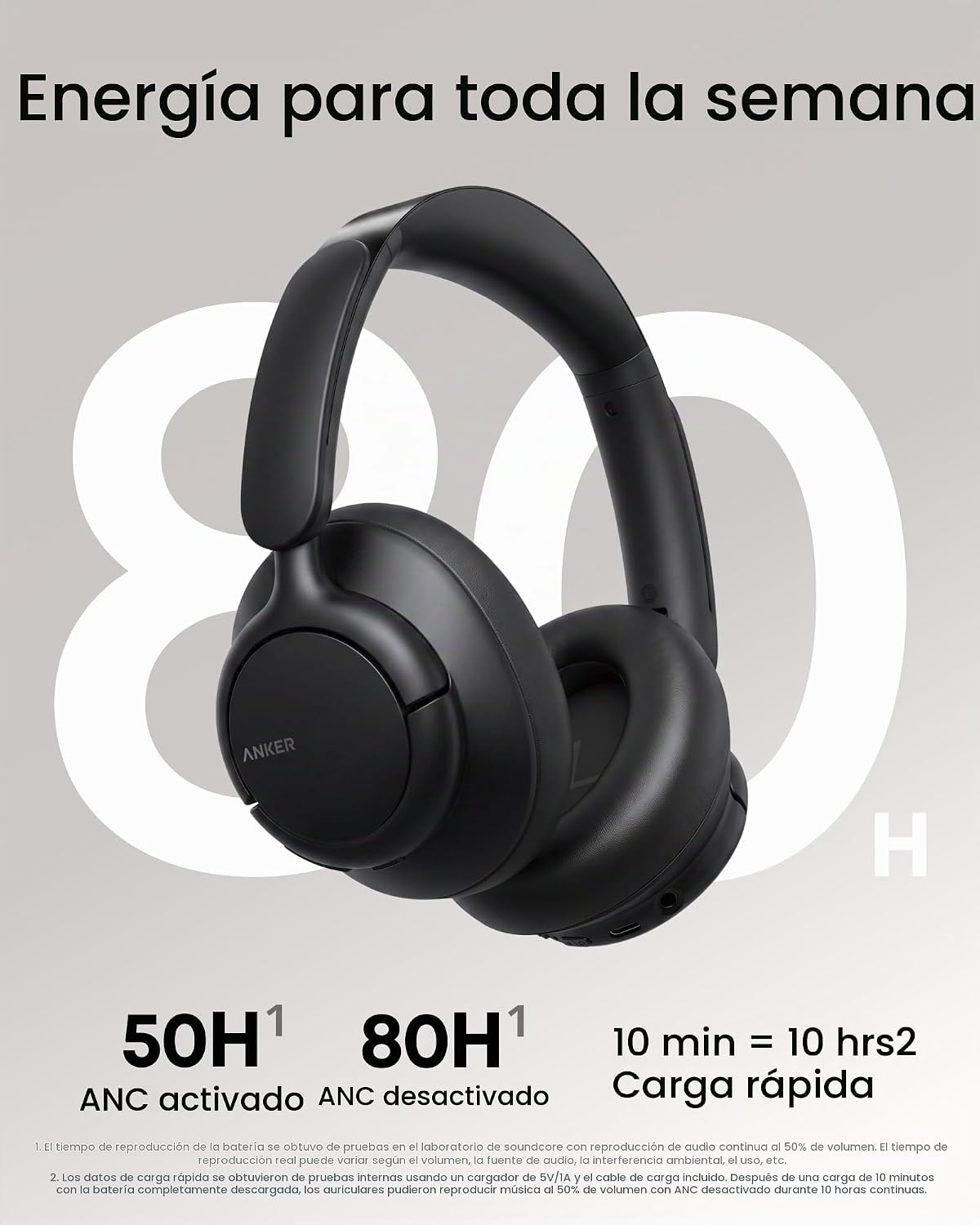 Soundcore by Anker Q31i, auriculares adaptativos con cancelación de ruido