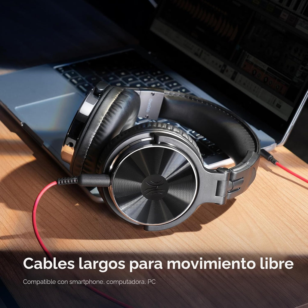 OneOdio Auriculares con cable para diadema Hi-Res Studio Monitor