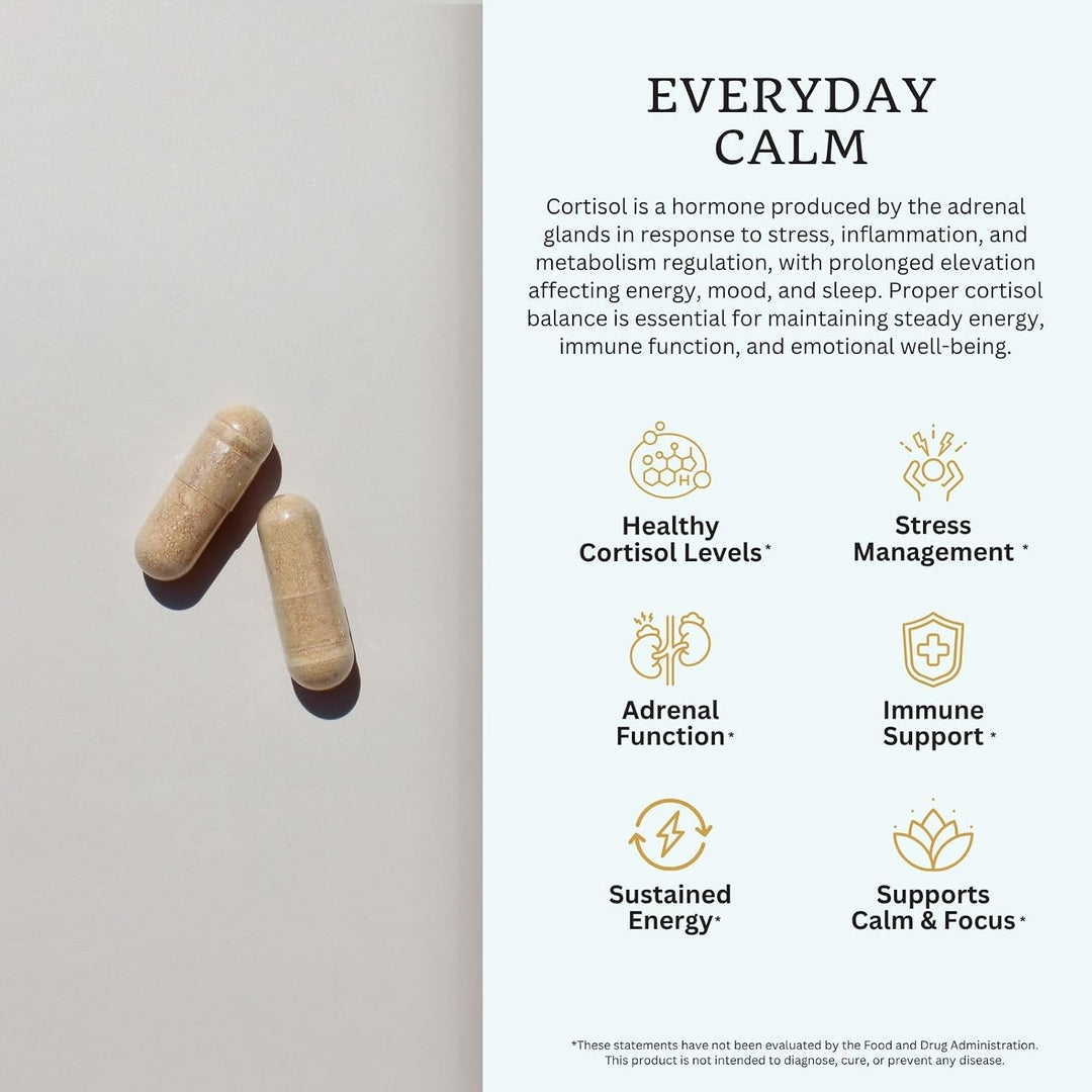 VTC VitaTradingCo. Cortisol Stress Complex | Mezcla de hongos y hie...