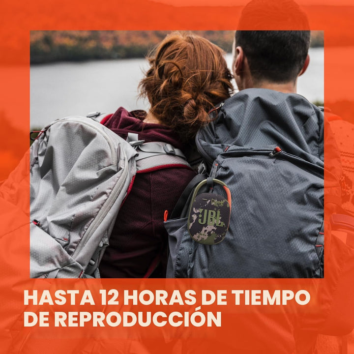 JBL Clip 5 - Parlantes Bluetooth ultraportátiles, impermeables y a...
