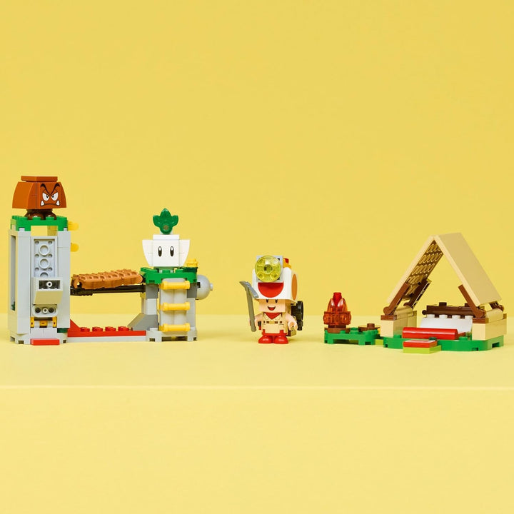 LEGO Super Mario 72040 - Juguete de construcción de campamento del...