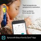 Braun Termómetro digital ThermoScan 7+ Connect para niños