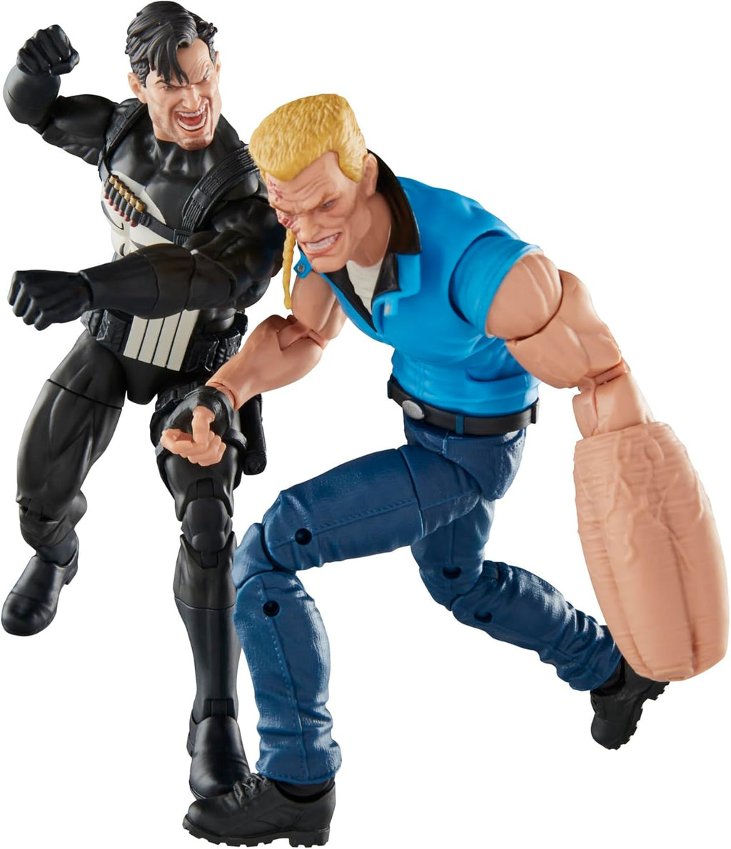 Marvel Legends Series Punisher and Bushwacker, figuras de acción