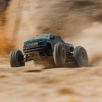 ARRMA Camión RC 1/10 Big Rock 4X4 223S BLX BRUSHLESS Street Truck RTR (baterías y cargador no incluidos) con DSC, (azul), ARA4312V4T3