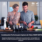Tarjeta de captura de video, dispositivo de captura HDMI a USB-C USB3.0, 2K@30FPS