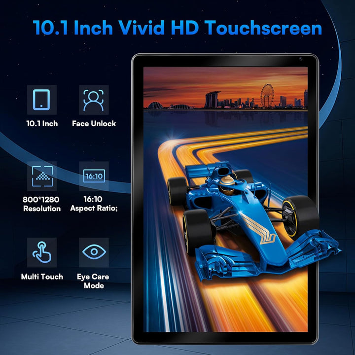 HiGrace 2025 última tablet Android 15 mejorada de 10 pulgadas, 24GB...
