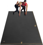 GXMMAT Esterilla de Ejercicio Extra Grande 16'x6'/12'x6'/10'x6'/8'x6' (7mm)