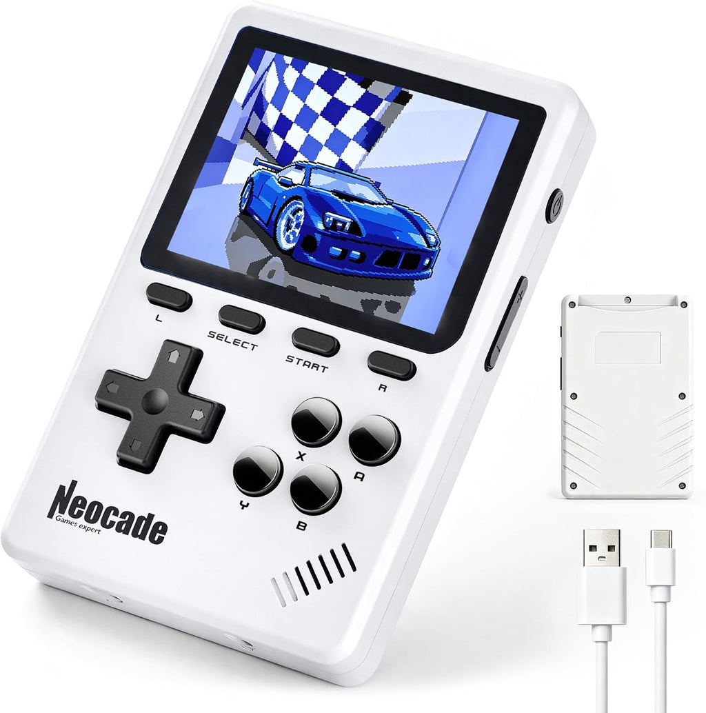 Consola de juegos portátil retro para adultos, pantalla IPS de 3 pulgadas