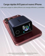 Baseus PicoGo Pro AH22 Cargador USB C de 100 W de carga rápida con pantalla