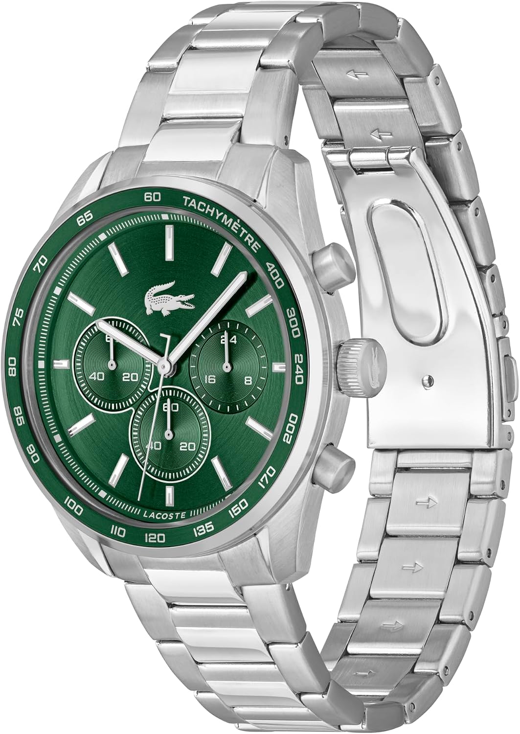 Lacoste Reloj cronógrafo de cuarzo Boston para hombre, 1.654 in