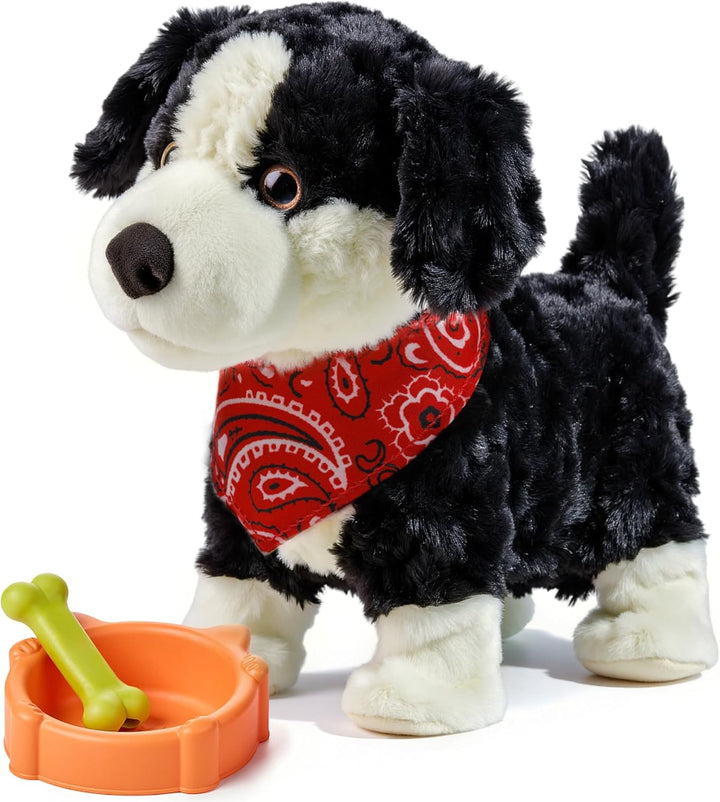 eJog Pup Juguete de perro de peluche electrónico interactivo, jugue...