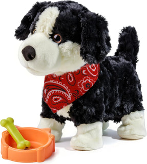 eJog Pup Juguete de perro de peluche electrónico interactivo, jugue...