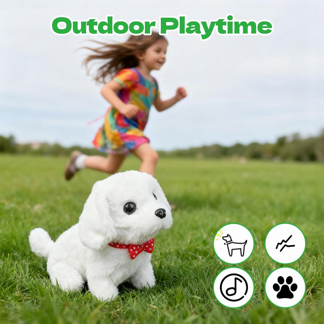 YOUGAANY 2026 New White Pets Walking Puppy Perro