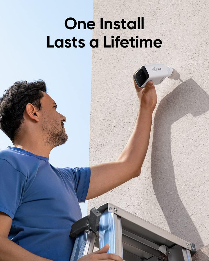 eufy Security S220 SoloCam Pack de 3 cámaras, sistema de seguridad...