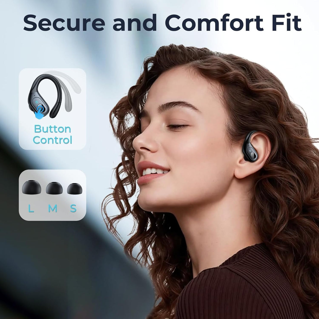 occiam Auriculares con cancelación activa de ruido, auriculares ina...