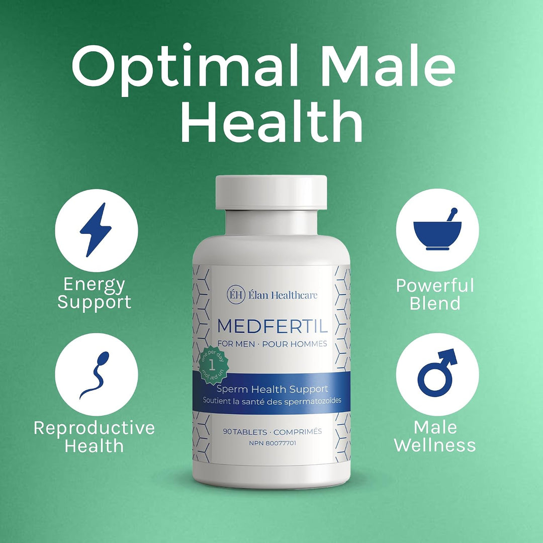 Medfertil - Suplemento dietético para hombres (90 unidades) con L-C...